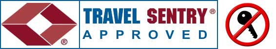 TSA-compliant luggage locks do not have keys for travellers!