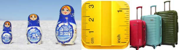 20 inch (55cm)/24 inch (65cm)/28inch (75cm) - What is the best luggage size?