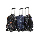 Rolling Detachable Trolley Waterproof Backpack with Spinner Wheels - Luggage Outlet