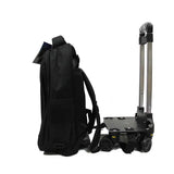 Rolling Detachable Trolley Waterproof Backpack with Spinner Wheels - Luggage Outlet