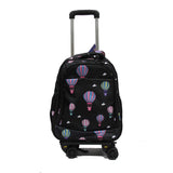 Rolling Detachable Trolley Waterproof Backpack with Spinner Wheels - Luggage Outlet