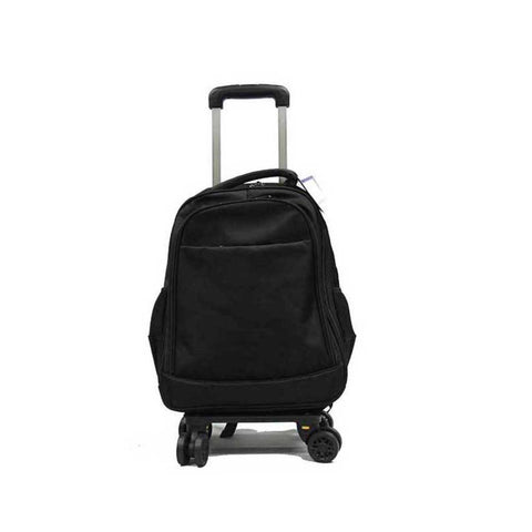 Rolling Detachable Trolley Waterproof Backpack with Spinner Wheels - Luggage Outlet