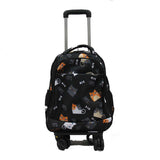 Rolling Detachable Trolley Waterproof Backpack with Spinner Wheels - Luggage Outlet