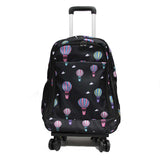 Coveted Detachable Trolley Waterproof Backpack with Spinner Wheels - Luggage Outlet