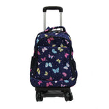 Coveted Detachable Trolley Waterproof Backpack with Spinner Wheels - Luggage Outlet