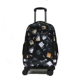 Coveted Detachable Trolley Waterproof Backpack with Spinner Wheels - Luggage Outlet