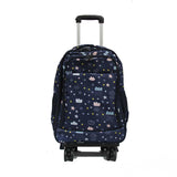 Coveted Detachable Trolley Waterproof Backpack with Spinner Wheels - Luggage Outlet