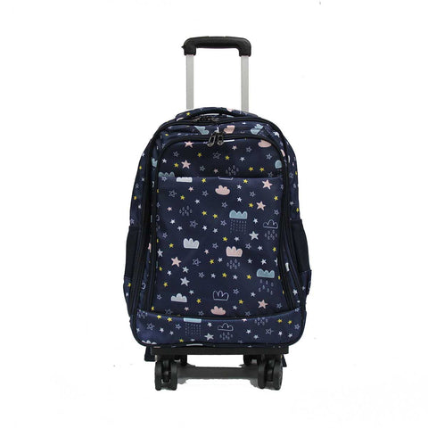 Coveted Detachable Trolley Waterproof Backpack with Spinner Wheels - Luggage Outlet