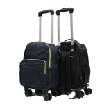 Chic Detachable Trolley Backpack - Luggage Outlet