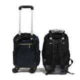 Chic Detachable Trolley Backpack - Luggage Outlet