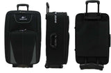 20 inch Cabin Size Inexpensive Expandable Softside Fabric Luggage - Luggage Outlet