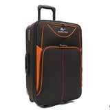 Robust Softside Expandable Fabric Luggage with 2 Cart Wheels - Luggage Outlet
