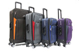 Economical Softside Expandable Luggage with Double Caster Wheels - Luggage Outlet