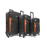 Economical Softside Expandable Luggage with Double Caster Wheels - Luggage Outlet