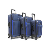 Economical Softside Expandable Luggage with Double Caster Wheels - Luggage Outlet