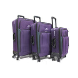 Economical Softside Expandable Luggage with Double Caster Wheels - Luggage Outlet