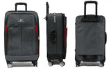 Economical Softside Expandable Luggage with Double Caster Wheels - Luggage Outlet