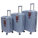 Adamantine Polypropylene Expandable Anti-theft Luggage with Spinner Wheels TSA Lock