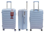 Adamantine Polypropylene Expandable Anti-theft Luggage with Spinner Wheels TSA Lock