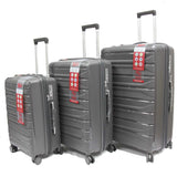 Adamantine Polypropylene Expandable Anti-theft Luggage with Spinner Wheels TSA Lock