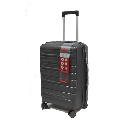 Adamantine Polypropylene Expandable Anti-theft Luggage with Spinner Wheels TSA Lock
