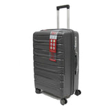 Adamantine Polypropylene Expandable Anti-theft Luggage with Spinner Wheels TSA Lock