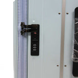 Stocky ABS+PC Aluminium Frame with Anti-theft zipper Front Opening Luggage TSA Lock - Luggage Outlet