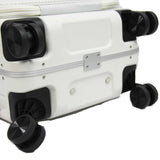 Stocky ABS+PC Aluminium Frame with Anti-theft zipper Front Opening Luggage TSA Lock - Luggage Outlet