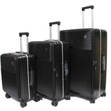 Stocky ABS+PC Aluminium Frame with Anti-theft zipper Front Opening Luggage TSA Lock - Luggage Outlet