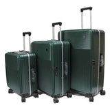 Stocky ABS+PC Aluminium Frame with Anti-theft zipper Front Opening Luggage TSA Lock - Luggage Outlet