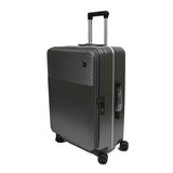 Stocky ABS+PC Aluminium Frame with Anti-theft zipper Front Opening Luggage TSA Lock - Luggage Outlet