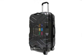 Gripping ABS+PC Anti-theft Zipper Luggage with 8 Spinner Wheels TSA Lock - Luggage Outlet