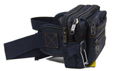 Courtly 6-pocket Waist Pouch Bumbag - Luggage Outlet