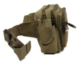 Weathered Canvas Waistbag Pouch - Luggage Outlet