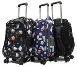 Coveted Detachable Trolley Waterproof Backpack with Spinner Wheels - Luggage Outlet