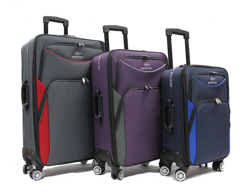 Basking Softside Expandable Fabric Luggage with Spinner Wheels - Luggage Outlet