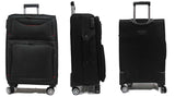 Superior Softside Expandable Luggage with Double Casters and TSA Lock - Luggage Outlet