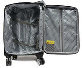 Superior Softside Expandable Luggage with Double Casters and TSA Lock - Luggage Outlet