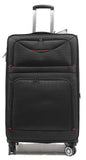 Superior Softside Expandable Luggage with Double Casters and TSA Lock - Luggage Outlet