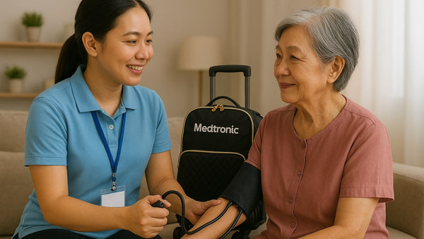 Supporting Mobile Care teams in Singapore for their Home-based Nursing Services to the Silver Generation
