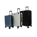 Cotton Candy Plus Polycarbonate Antitheft Zipper Luggage with Detachable Spinner Wheels
