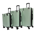 Cotton Candy Plus Polycarbonate Antitheft Zipper Luggage with Detachable Spinner Wheels