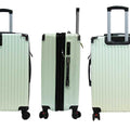 Cotton Candy Plus Polycarbonate Antitheft Zipper Luggage with Detachable Spinner Wheels