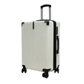 Cotton Candy Plus Polycarbonate Antitheft Zipper Luggage with Detachable Spinner Wheels