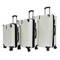 Cotton Candy Plus Polycarbonate Antitheft Zipper Luggage with Detachable Spinner Wheels