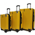 Cotton Candy Plus Polycarbonate Antitheft Zipper Luggage with Detachable Spinner Wheels