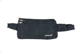 Navy Concealed Money Belt Travel Pouch - Luggage Outlet