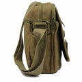 Mobile Canvas Sling Bag Messenger Bag for Tablet - Luggage Outlet