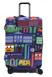 Cosmopolitan Elastic Luggage Cover - Luggage Outlet