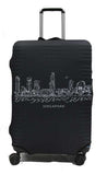 Cosmopolitan Elastic Luggage Cover - Luggage Outlet